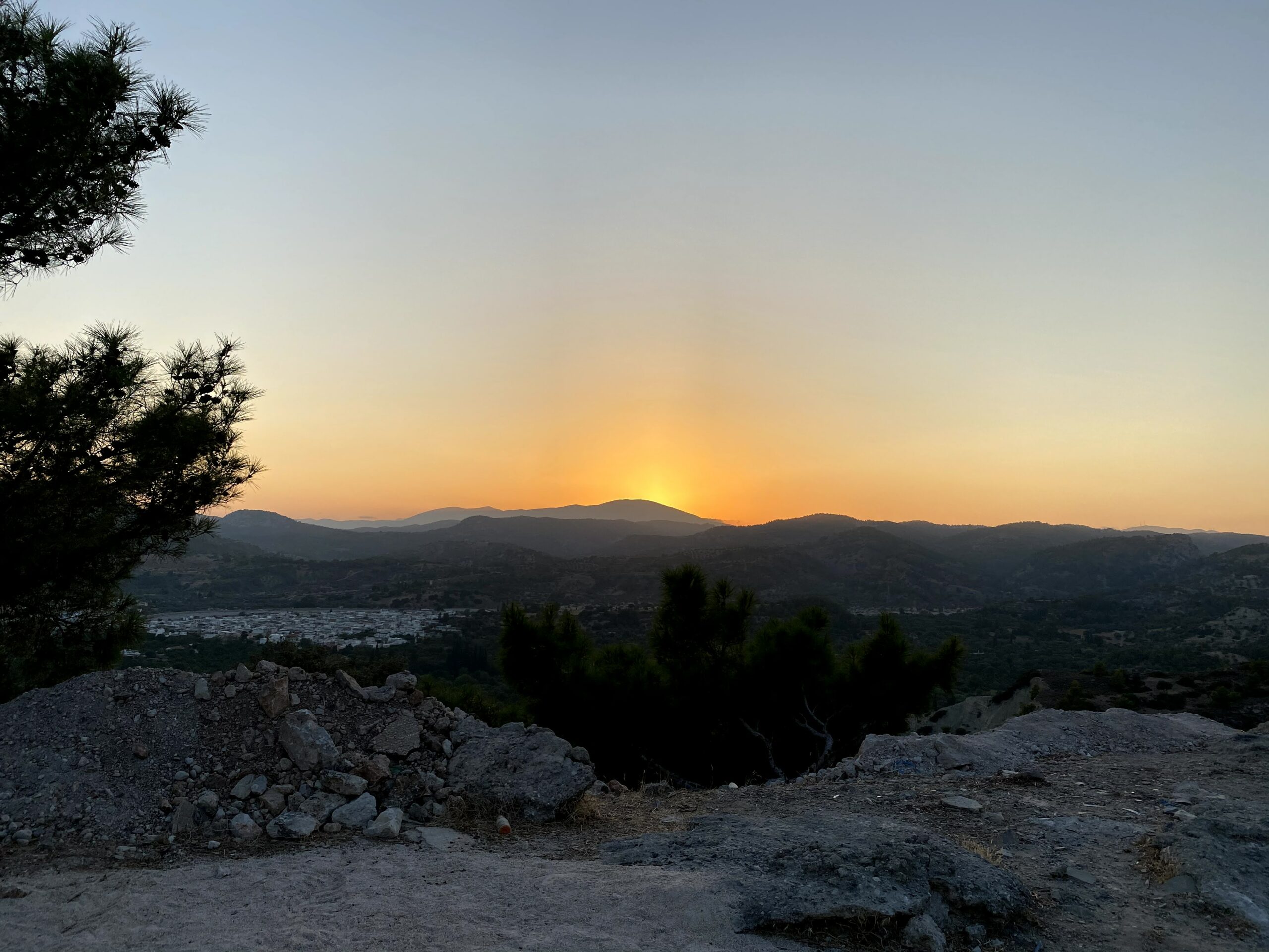 Rhodos Sonnenuntergang