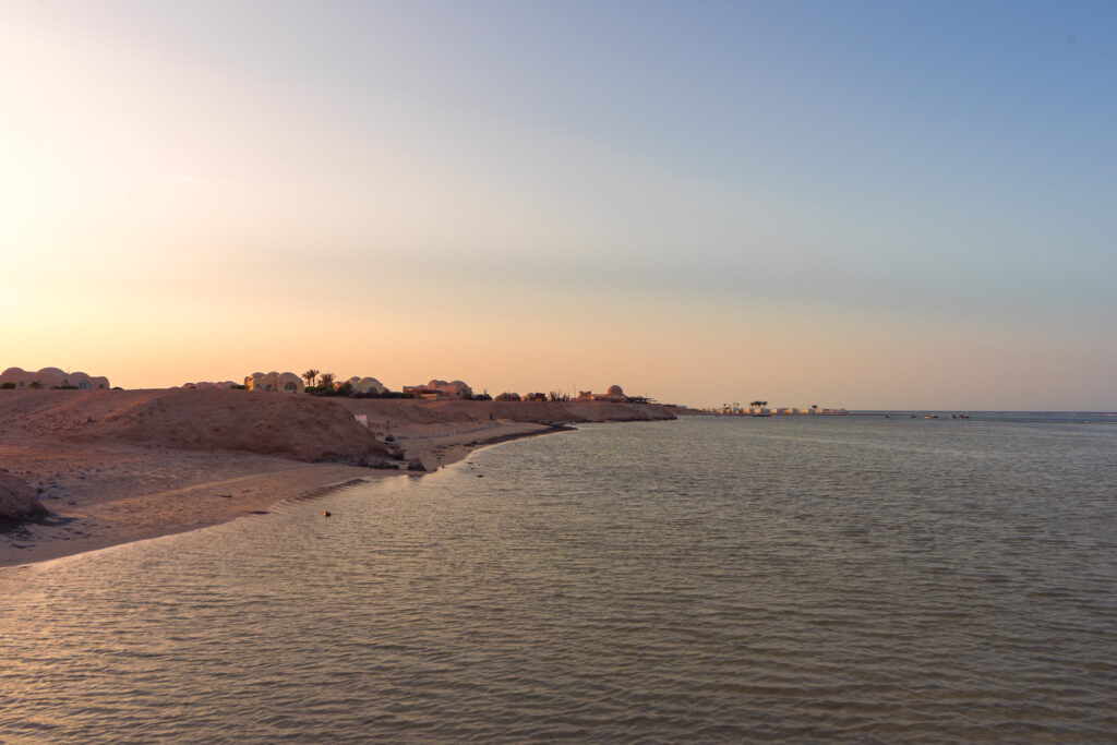 Sonnenuntergang Marsa Alam Ägypten